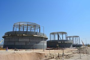 Fuel Oil Tanks erection